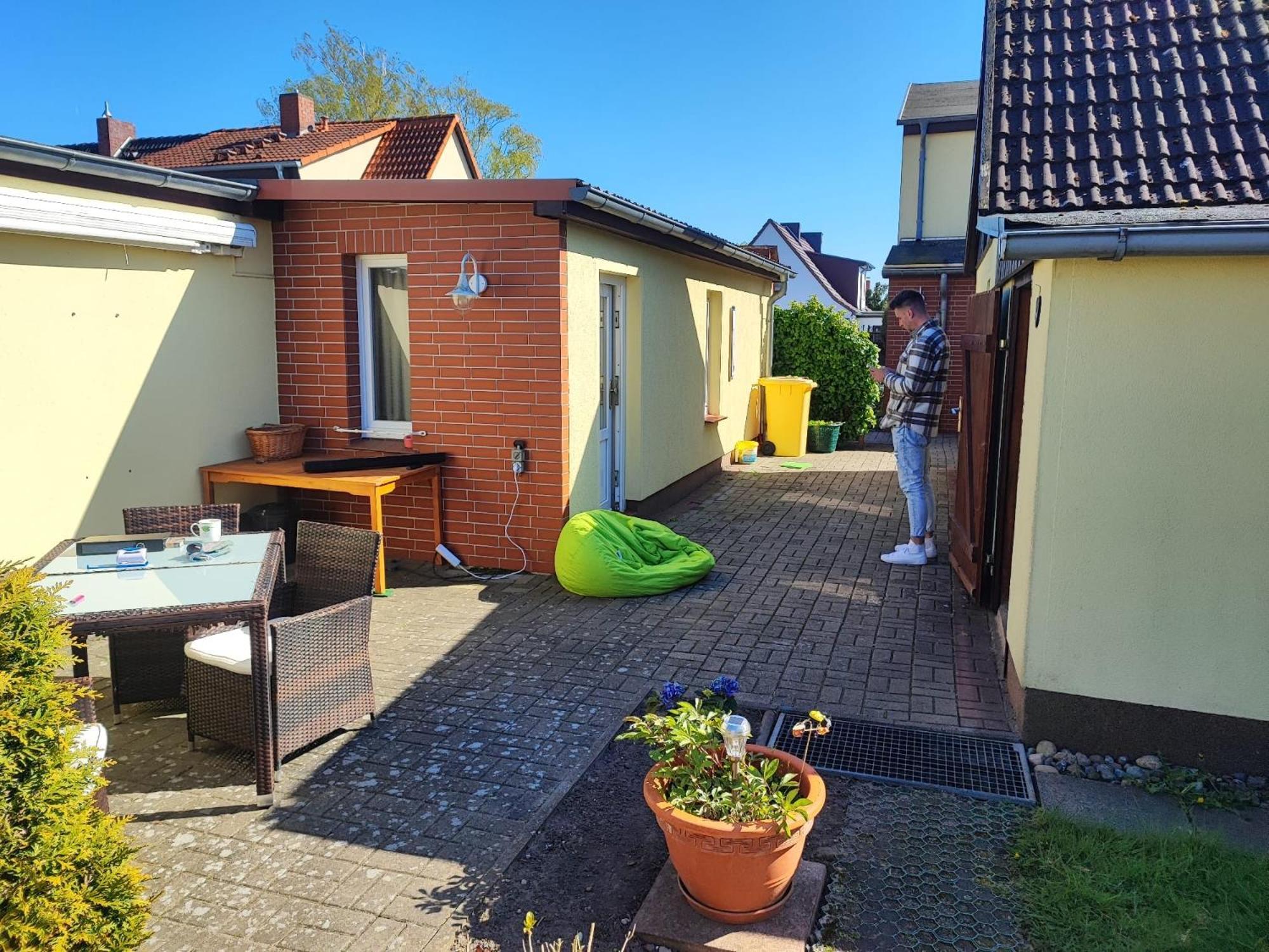 Ostsee Ferienhaus Mit Whirlpool โวลกาสต์ ภายนอก รูปภาพ